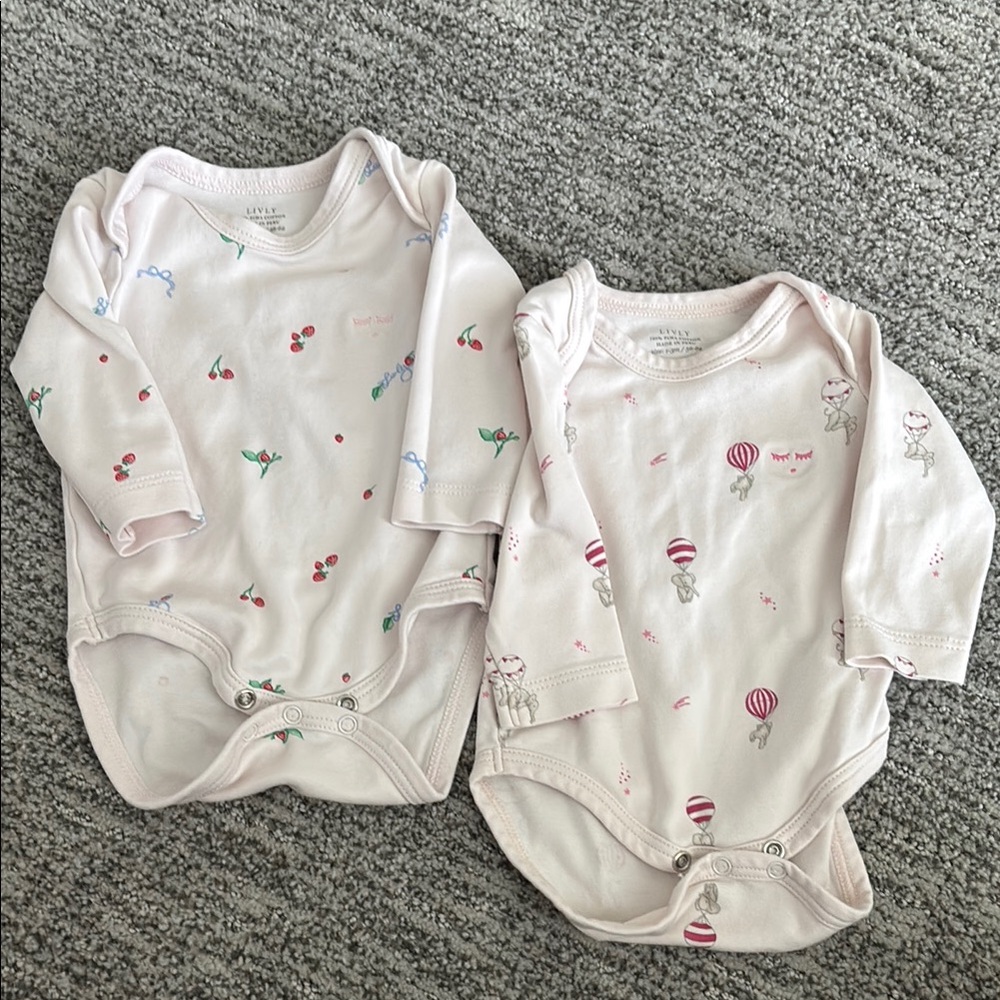 Pima cotton onesies!